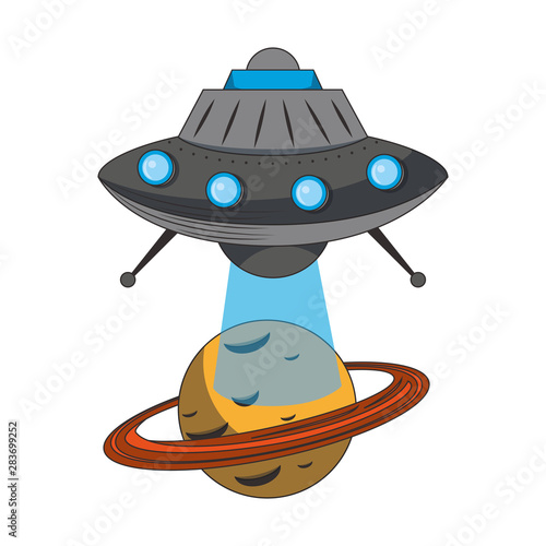 universe space galaxy astronomy cartoon