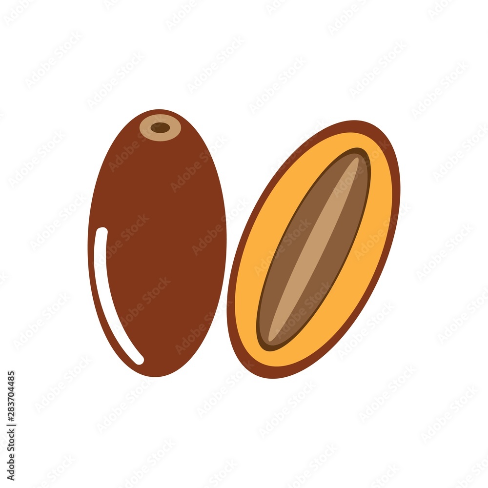 dates fruit logo vector dates fruit logo vector