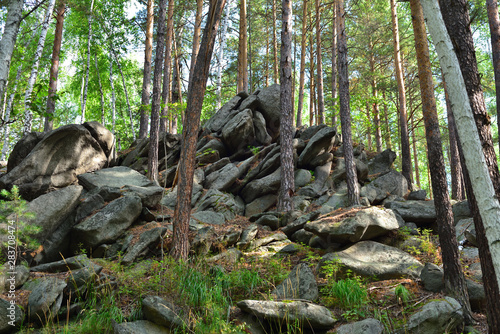 Old Ural Mountains.