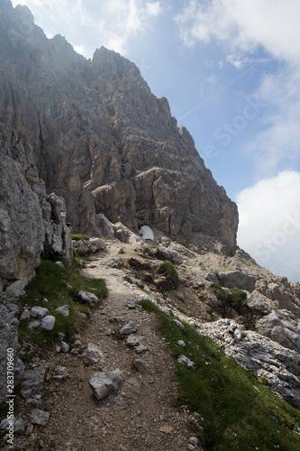 Trip over Tschager Joch, Rosengarten photo