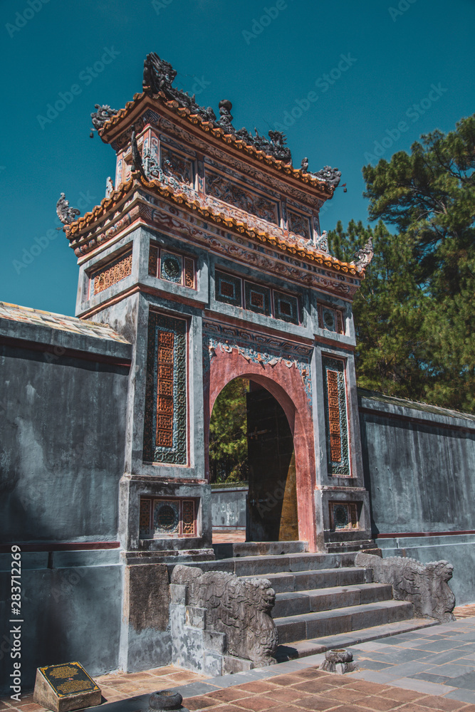custom made wallpaper toronto digitalHue imperial palace and Royal Tombs in Vietnam