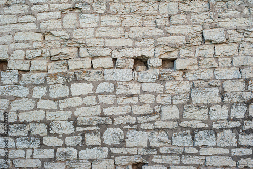 Masonry texture of wall