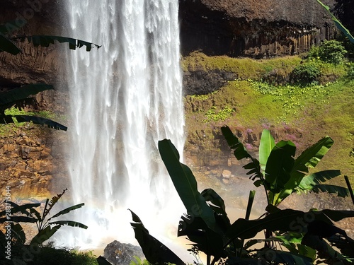 waterfall close up