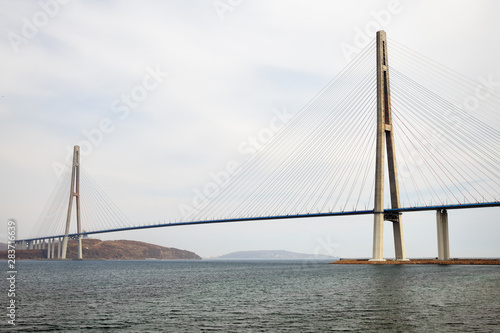  Vladivostok, Russia. Russian Bridge