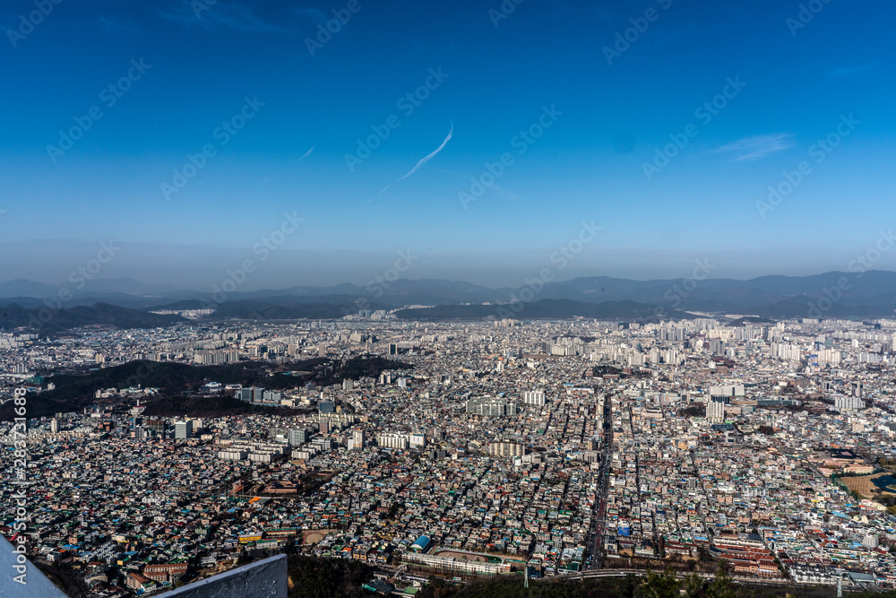 Obraz premium 韓国、大邱の街並み_04