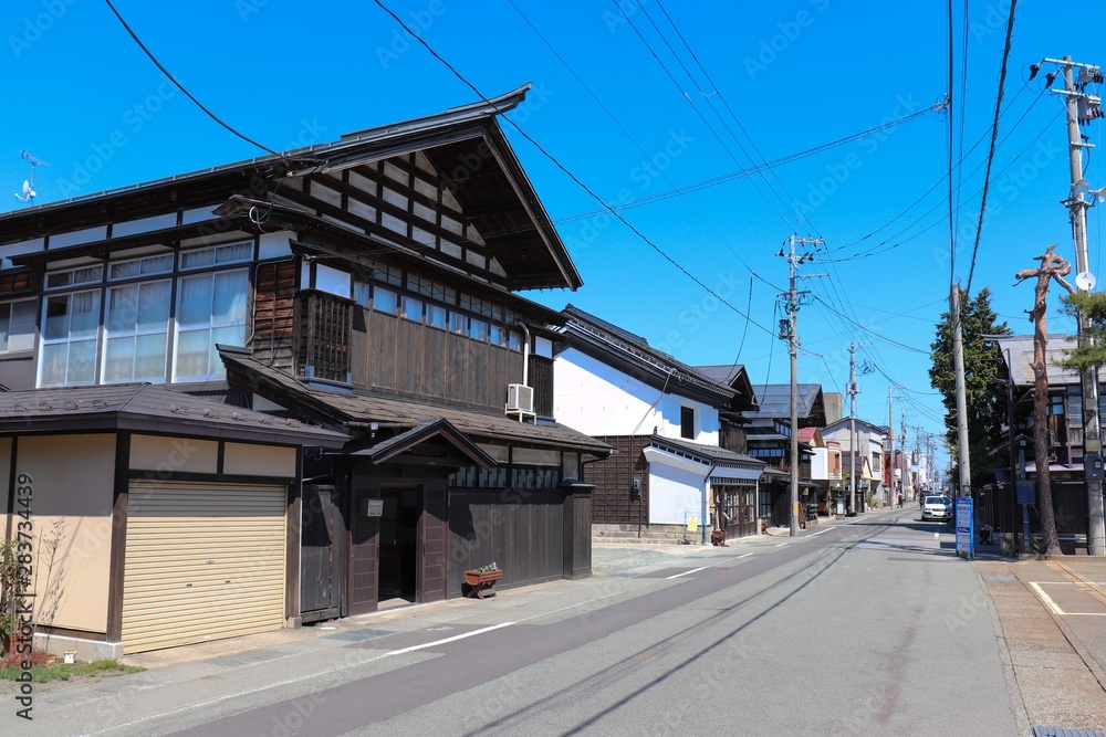 横手市増田の街並み（秋田県横手市）,yokote city,akita pref,japan