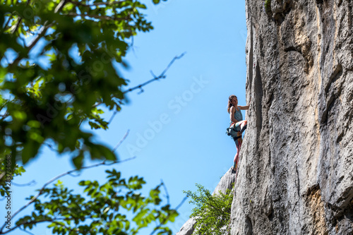 Rock climbing and mountaineering in the Paklenica National Park.
