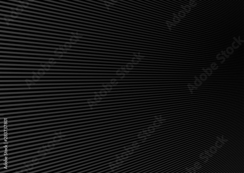 Black stripes abstract tech minimal background. Dark geometric lines. Vector illustration