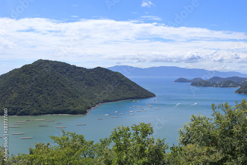 Katakami bay in Okayama Japan