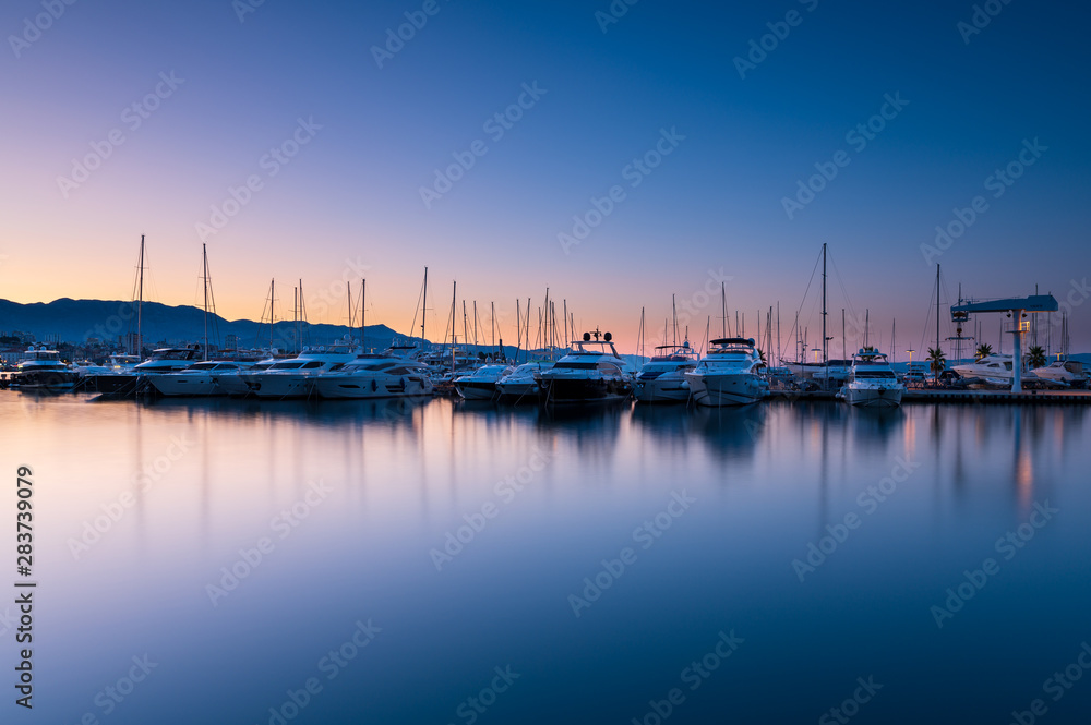 Port de Split au petit matin