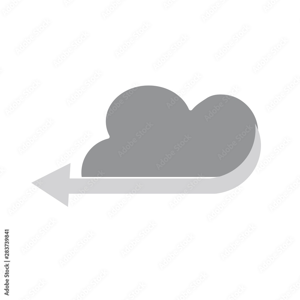 cloud arrow logo vector cloud arrow logo vector