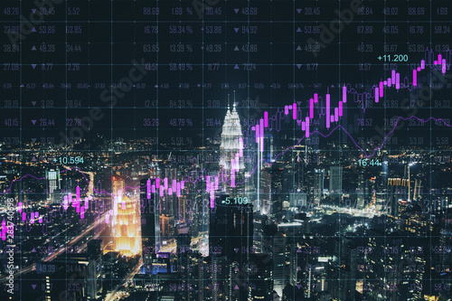 Trade and invest concept