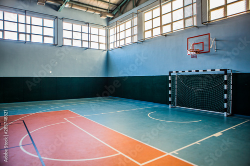 handball hall and basketball hall