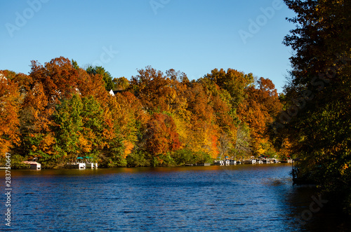 Autumn on Lake Anne