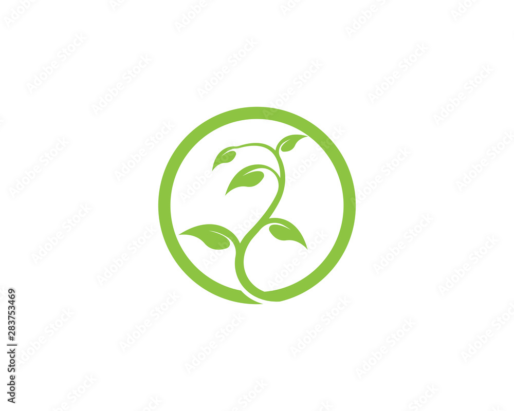 tree leaf vector logo design ecology concept tree leaf vector logo design ecology concept