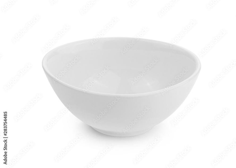 empty bowl on white background empty bowl on white background
