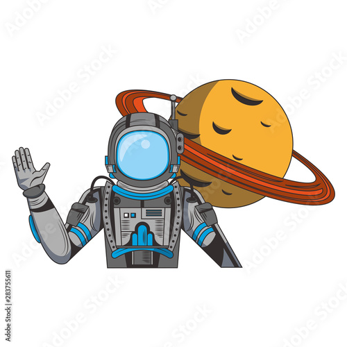 universe space galaxy astronomy cartoon