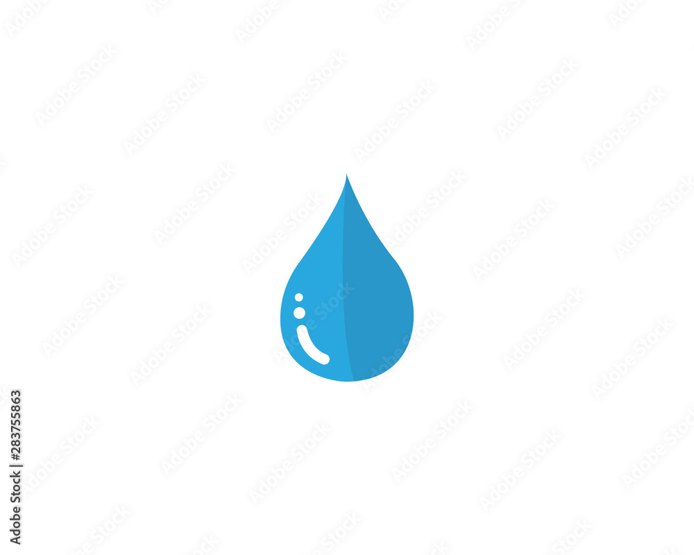 water drop Logo Template vector illustration design water drop Logo Template vector illustration design