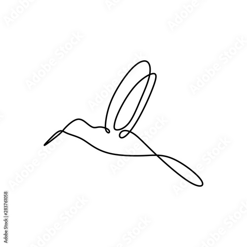 Continuous one line drawing...