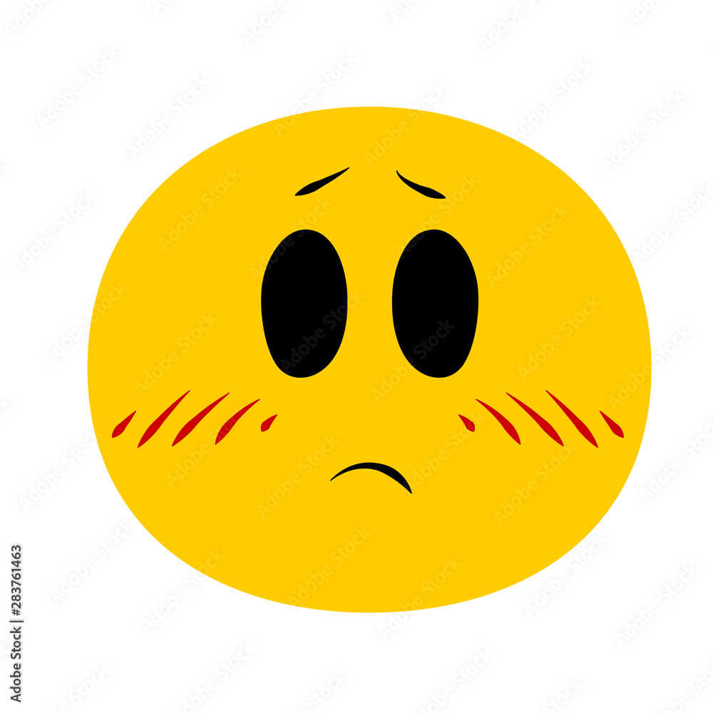 Fototapeta premium Flushed Face