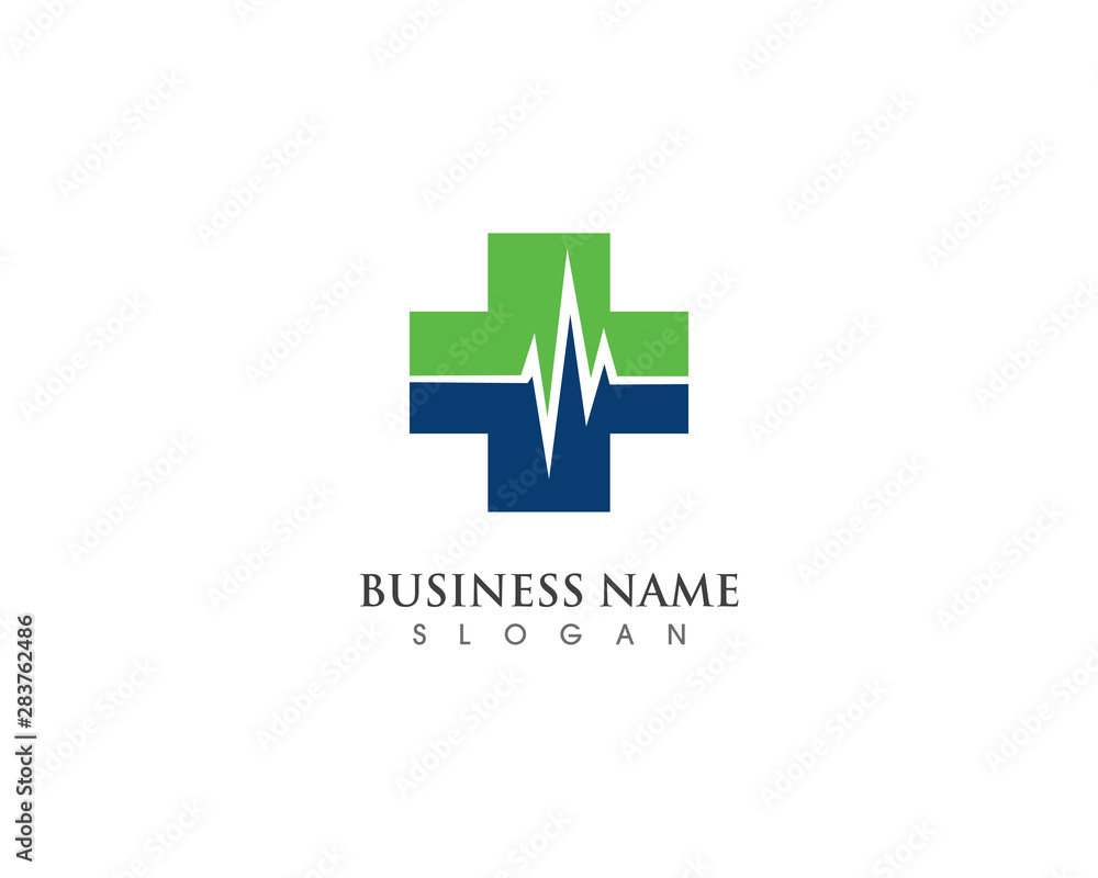 Medical logo design template vector Medical logo design template vector