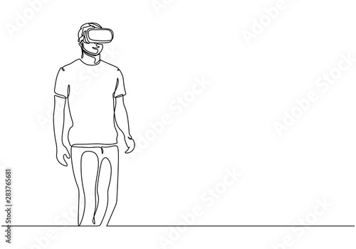 Continuous one line drawing...