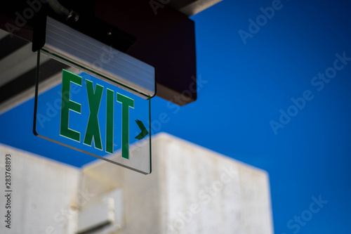 street sign on the street
