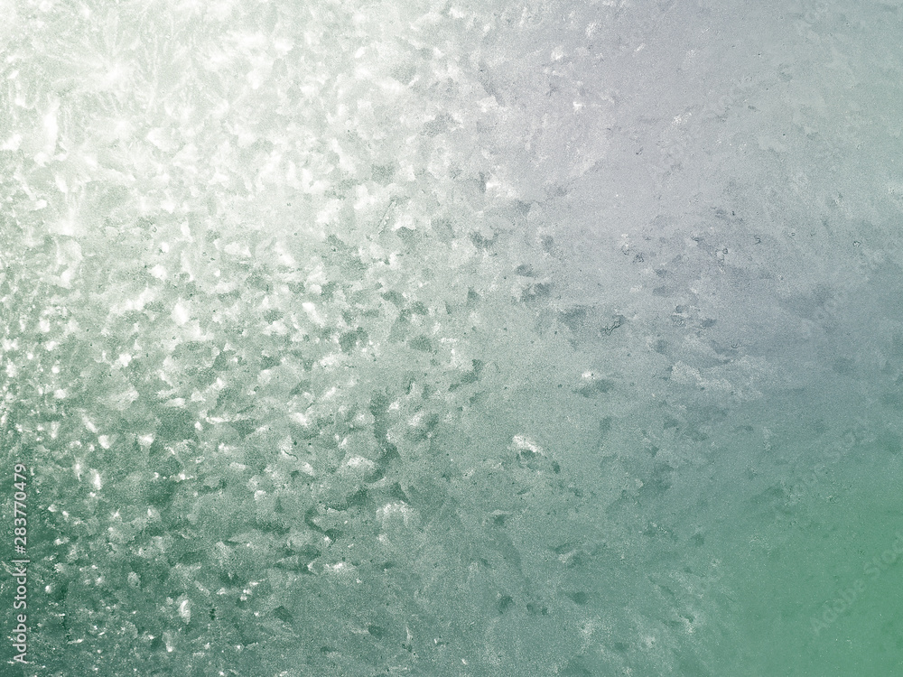 Silver winter background with frost pattern Silver winter background with frost pattern