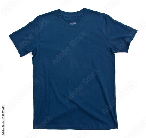 Dark blue tshirt template