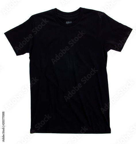 Black tshirt template
