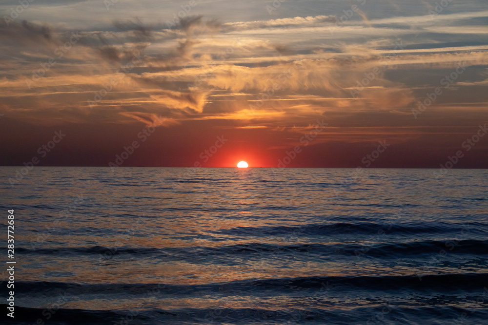 Sonnenuntergang an der Ostsee 4