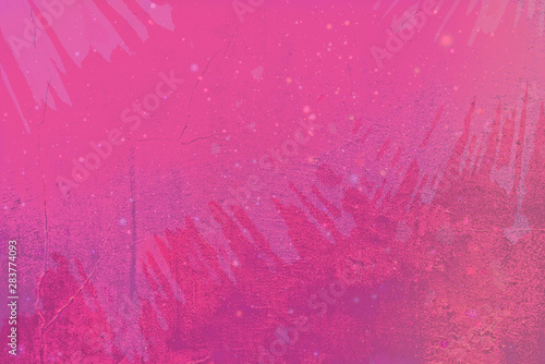 Background a pink wall with splashes photo