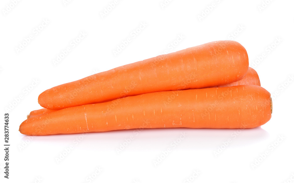 carrots isolated on white background carrots isolated on white background