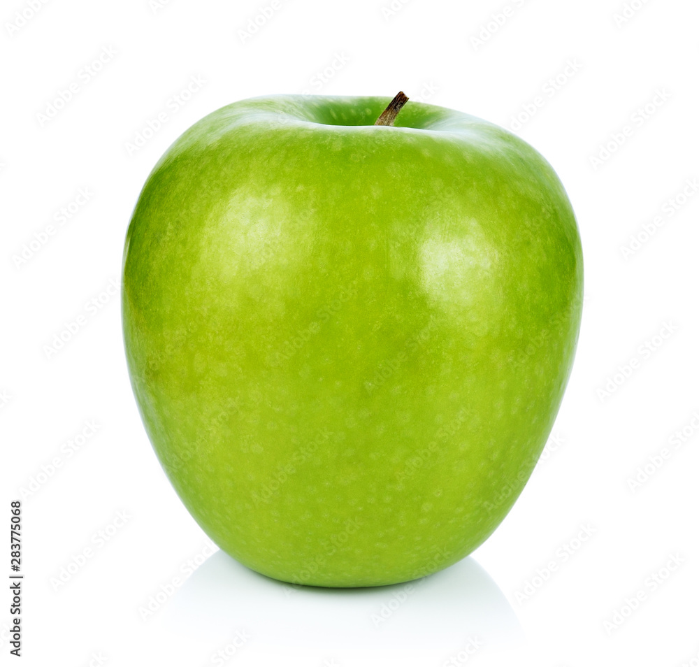 Green apple, isolated on white background Green apple, isolated on white background