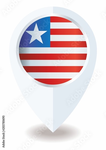 Flag of Liberia, Republic of Liberia is a country on the West African coast. Template for award design, an official document with the flag of Liberia. Bright, colorful vector illustration. Free Download Flag of Liberia, Republic of Liberia is a country on the West African coast. Template for award design, an official document with the flag of Liberia. Bright, colorful vector illustration. - GFXLoad