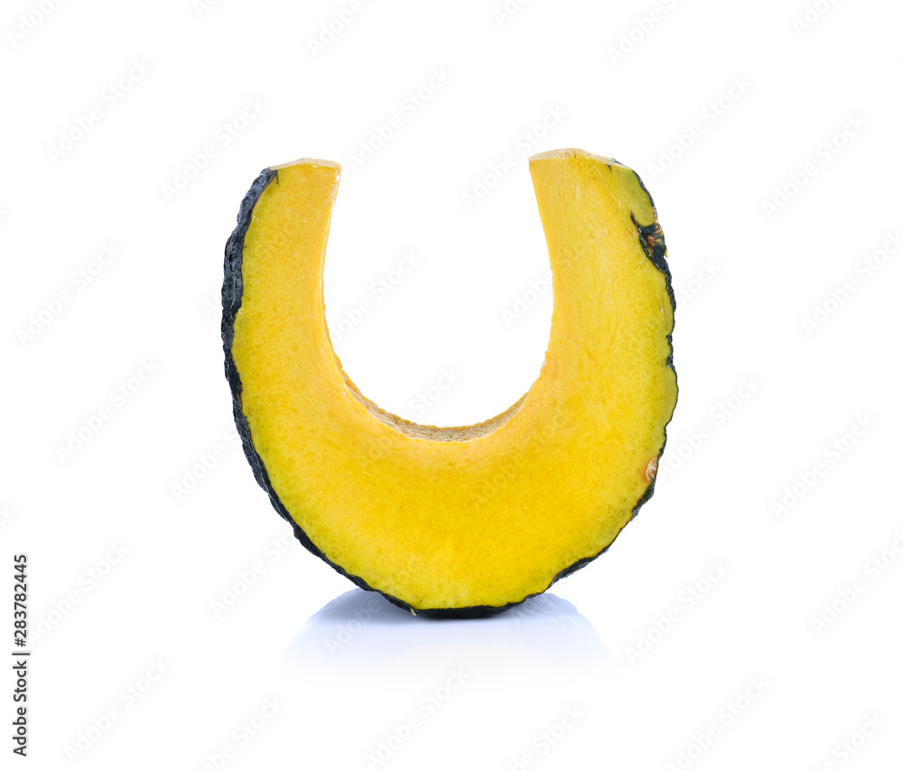 pumpkin isolated on the white background . pumpkin isolated on the white background .
