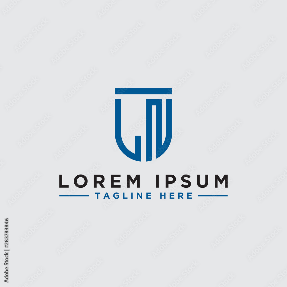 Inspiring company logo design from the initial letters to the LN logo icon. -Vectors Inspiring company logo design from the initial letters to the LN logo icon. -Vectors