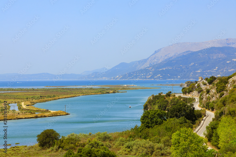 Butrint National Park and Ionian Sea