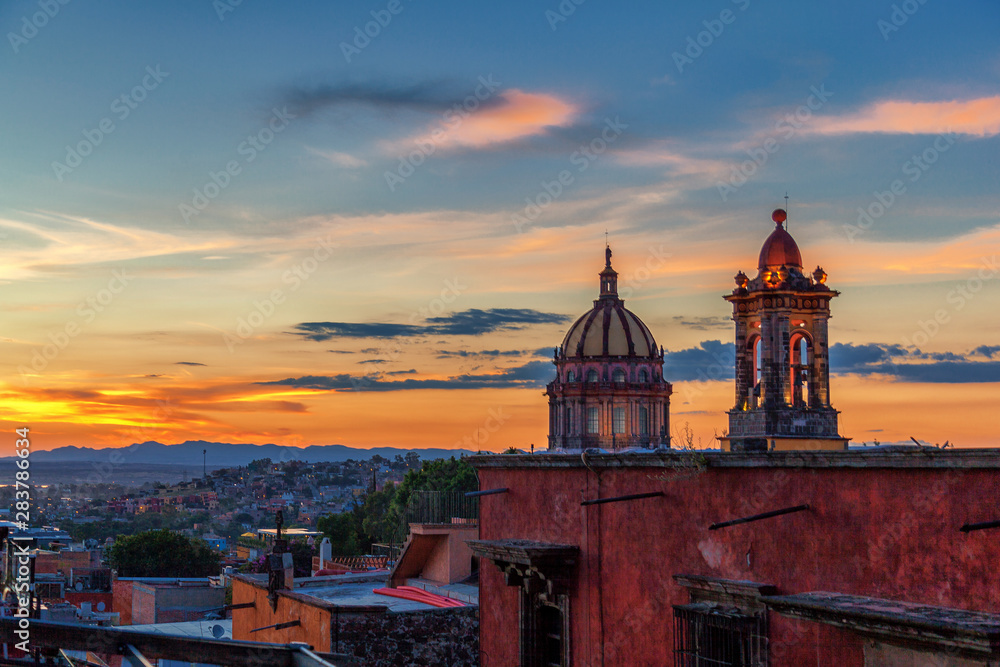 Obraz premium Mexican sunset