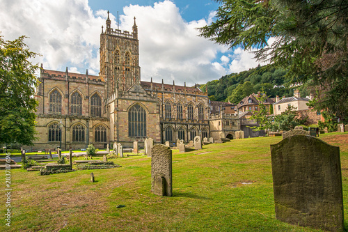 Obraz na plátne Great Malvern Priory in Malvern, Worcestershire, England