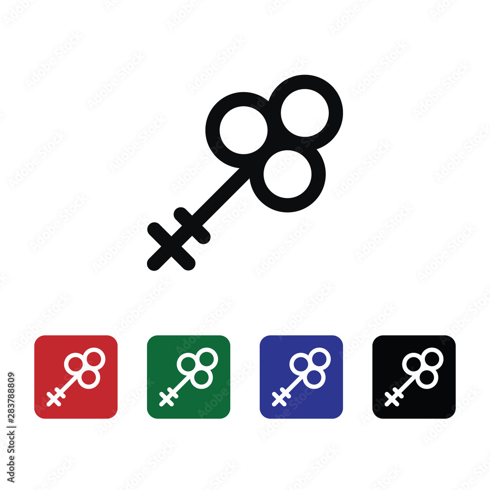 Access, key, icon, flat. Element of security for mobile concept and web apps illustration. Thin flat icon for website design and development, app. Vector icon Access, key, icon, flat. Element of security for mobile concept and web apps illustration. Thin flat icon for website design and development, app. Vector icon