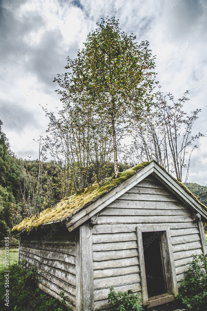 Some Waterfall views near Bergen in Norway