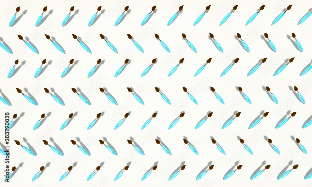 decorative background with cartoon style soft brushes decorative background with cartoon style soft brushes