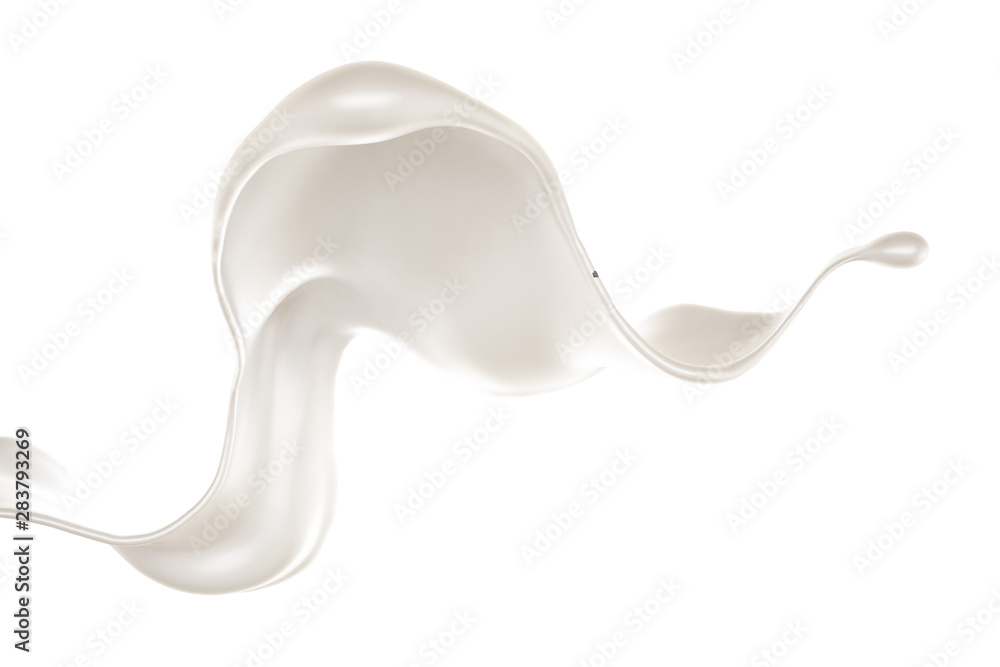 Splash of fluid. 3d illustration, 3d rendering. Splash of fluid. 3d illustration, 3d rendering.