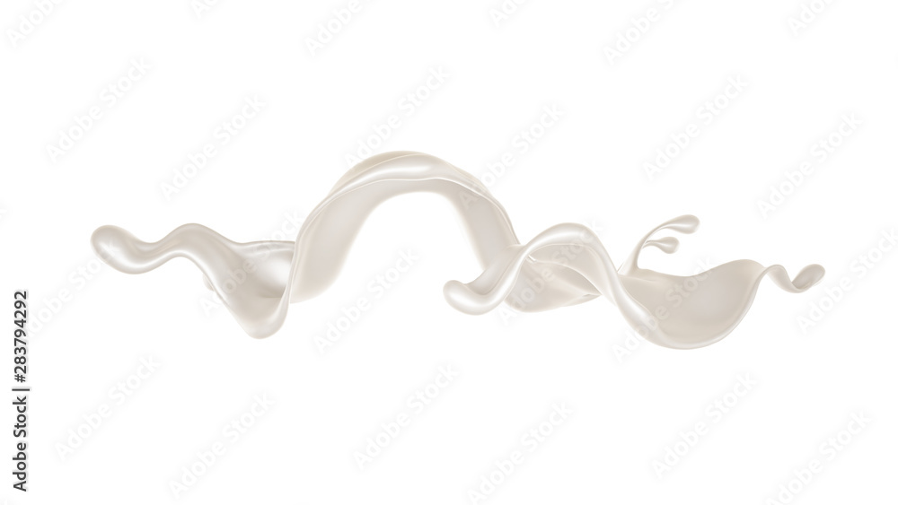 Splash of fluid. 3d illustration, 3d rendering. Splash of fluid. 3d illustration, 3d rendering.