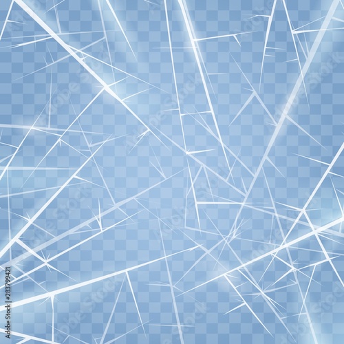 Christmas frozen background