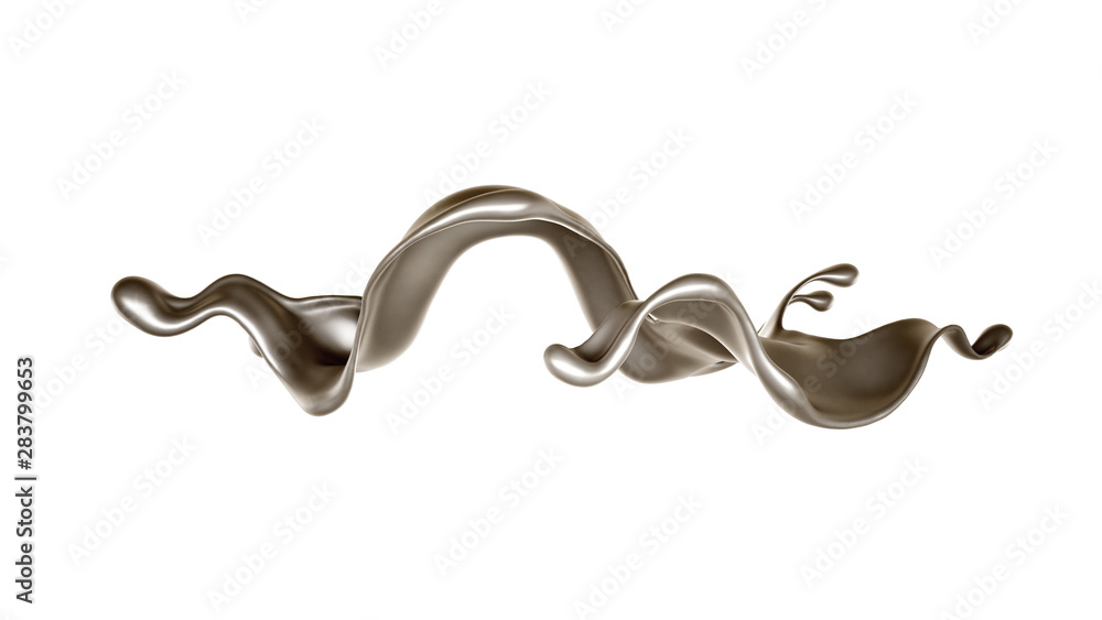 Splash of fluid. 3d illustration, 3d rendering. Splash of fluid. 3d illustration, 3d rendering.