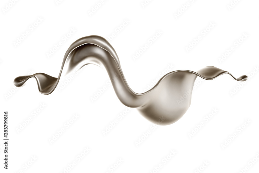 Splash of fluid. 3d illustration, 3d rendering. Splash of fluid. 3d illustration, 3d rendering.