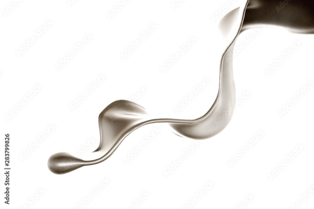 Splash of fluid. 3d illustration, 3d rendering. Splash of fluid. 3d illustration, 3d rendering.