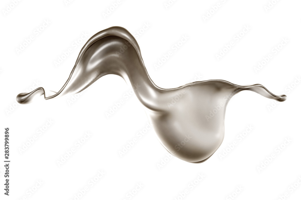 Splash of fluid. 3d illustration, 3d rendering. Splash of fluid. 3d illustration, 3d rendering.